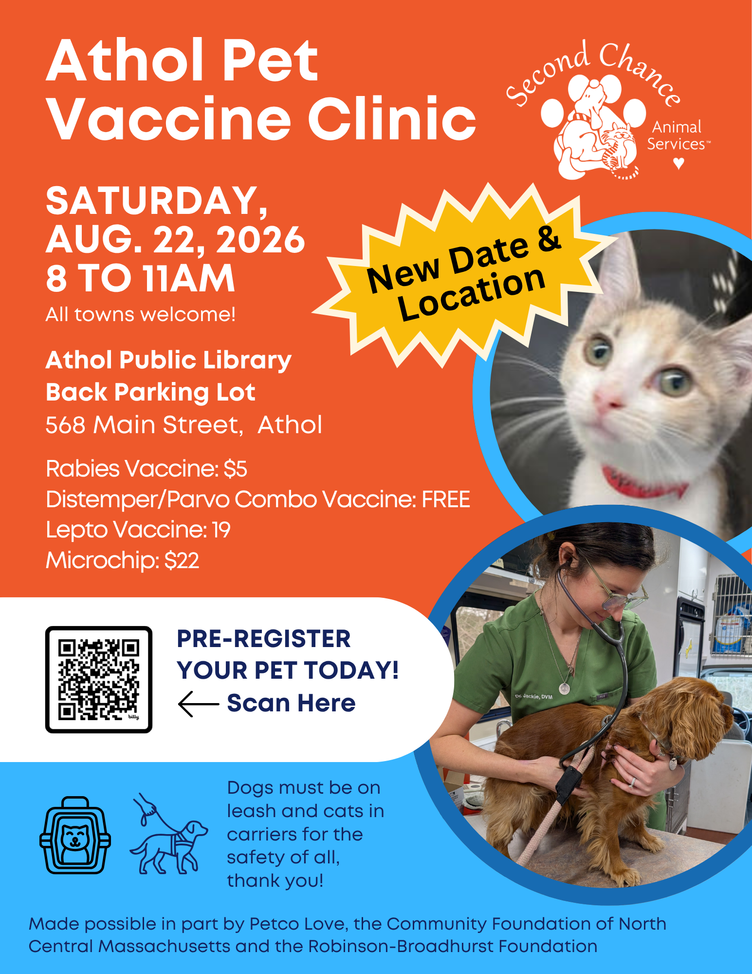 Athol Vaccine Clinic NB 8-22-2026