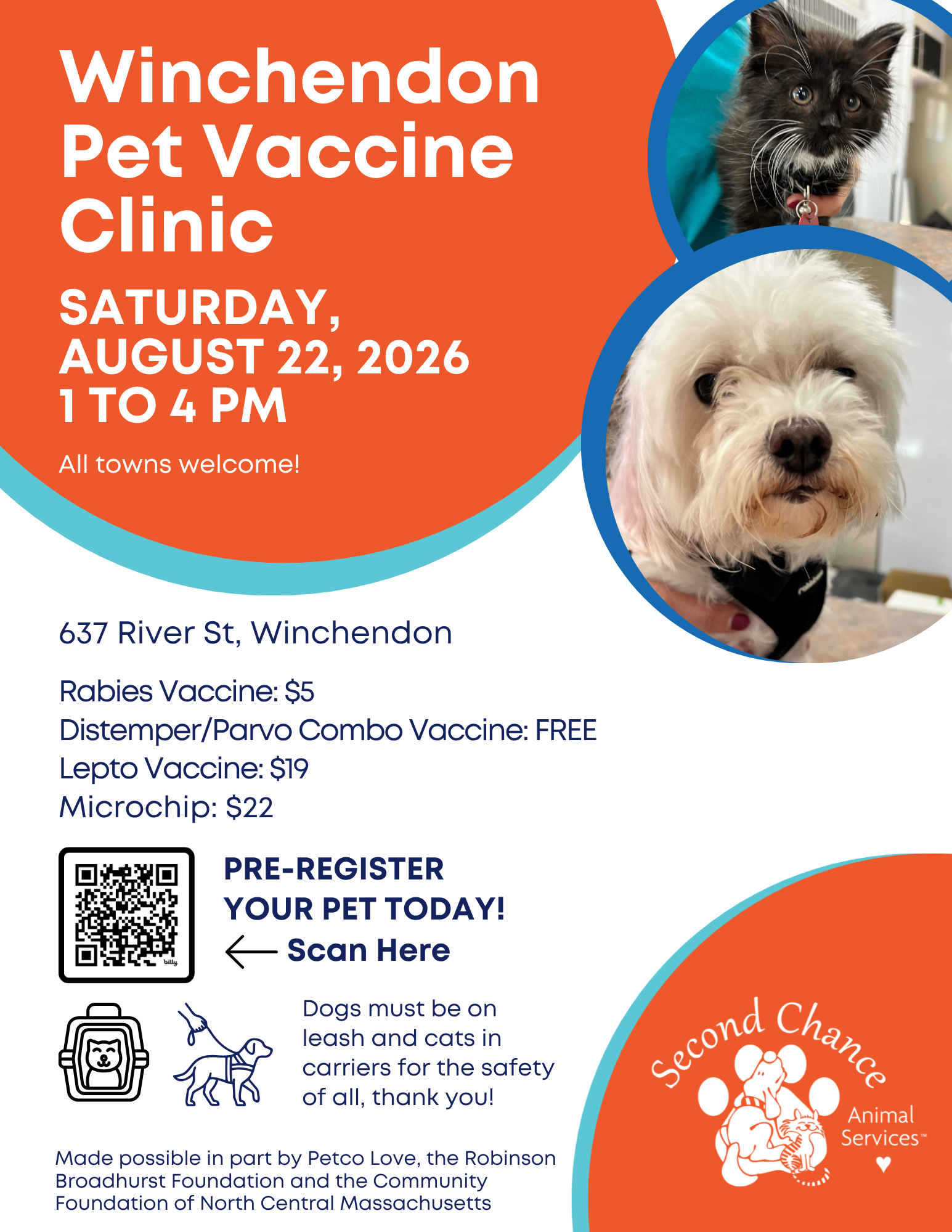 Winchendon Vaccine Clinic 8-22-2026