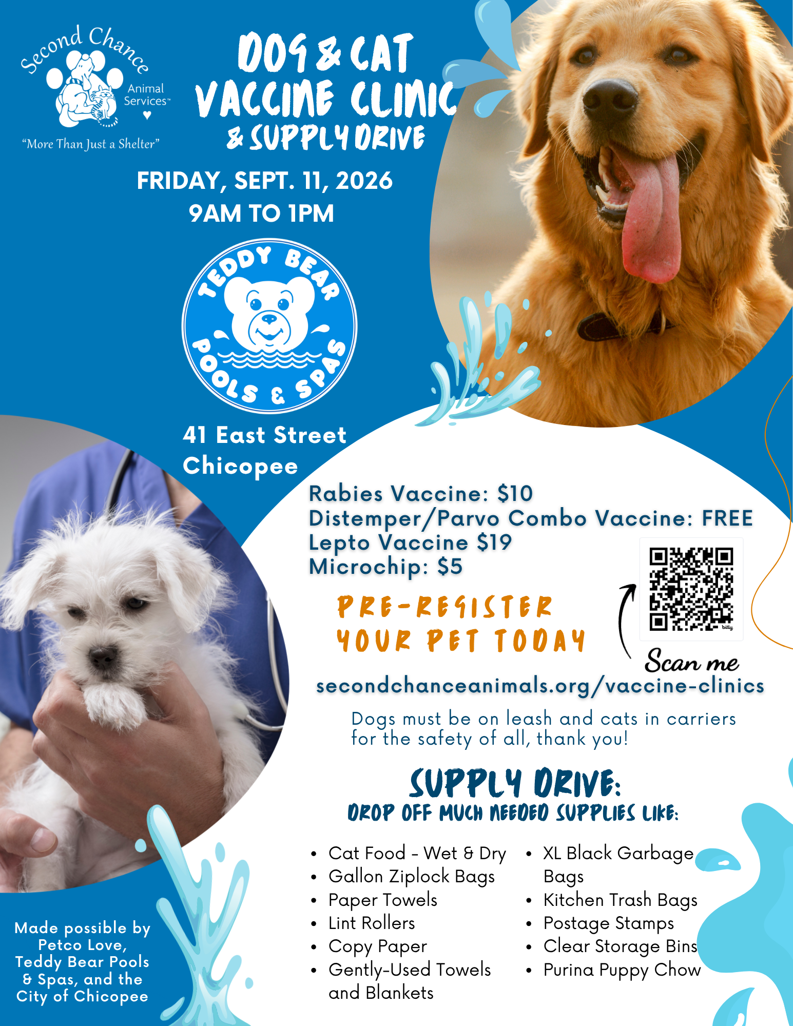 Teddy Bear Pools Clinic Sept 2026